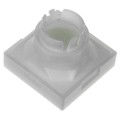 AT3001BB - CAP PUSHBUTTON SQUARE WHITE