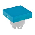 AT3001GB - CAP PUSHBUTTON SQUARE BLUE/WHITE