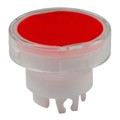 AT3005JC - CAP PUSHBUTTON ROUND CLEAR/RED