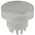 AT3015JB - CAP PUSHBUTTON ROUND CLEAR/WHITE
