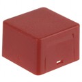 AML51-A10R - CAP PUSHBUTTON SQUARE RED