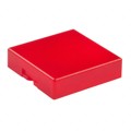 AT4073C - CAP PUSHBUTTON SQUARE RED