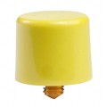 AT413E - CAP PUSHBUTTON ROUND YELLOW