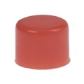U906 - CAP PUSHBUTTON ROUND RED