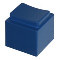 1670000 - CAP PUSHBUTTON RECTANGULAR BLUE