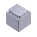1670003 - CAP PUSHBUTTON RECTANGULAR GRAY