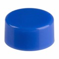 465807000 - CAP PUSHBUTTON ROUND BLUE