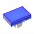 51-903.6 - LENS BLUE FLAT 15.2X21.2 PLASTIC
