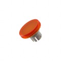 51-933.3 - LENS ORANGE FLAT D15.8 PLASTIC T