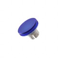 51-933.6 - LENS BLUE FLAT D15.8 PLASTIC TRA