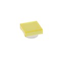 A16L-APY - CAP PUSHBUTTON SQUARE YELLOW
