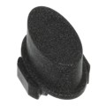 1WP57 - CAP TACTILE OVAL DARK GRAY