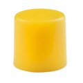 AT443E - CAP PUSHBUTTON ROUND YELLOW