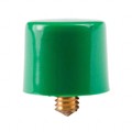 AT413F - CAP PUSHBUTTON ROUND GREEN