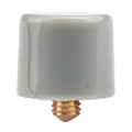 AT413H - CAP PUSHBUTTON ROUND GRAY