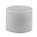 AT442B - CAP PUSHBUTTON ROUND WHITE