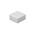 AT4191JB - CAP PUSHBUTTON SQUARE CLEAR/WHT