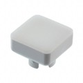 70-922.9 - LENS WHITE 12,4X12,4 PLASTIC TRA