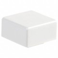 6JWHT - CAP PUSHBUTTON SQUARE WHITE