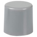 700C1GRY - CAP PUSHBUTTON ROUND GRAY