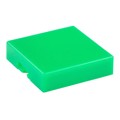 AT4073F - CAP PUSHBUTTON SQUARE GREEN