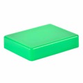 AT452F - CAP PUSHBUTTON RECTANGULAR GREEN