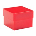 AT465C - CAP PUSHBUTTON SQUARE RED