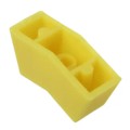 AT469E - CAP ROCKER RECTANGULAR YELLOW
