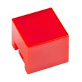 AT3024C - CAP PUSHBUTTON SQUARE RED