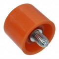 AT414D - CAP PUSHBUTTON ROUND AMBER