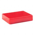 AT452C - CAP PUSHBUTTON RECTANGULAR RED