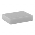 AT452B - CAP PUSHBUTTON RECTANGULAR WHITE