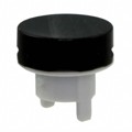 AT486A - CAP PUSHBUTTON ROUND BLACK