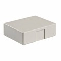 AT3021B - CAP PUSHBUTTON RECTANGULAR WHITE