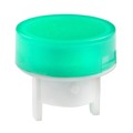 AT486FF - CAP PUSHBUTTON ROUND GREEN