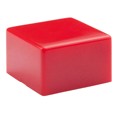 AT4140C - CAP TACTILE SQUARE RED