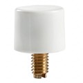 AT079B - CAP PUSHBUTTON ROUND WHITE