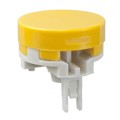 AT4017E - CAP PUSHBUTTON ROUND YELLOW