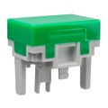 AT4030F - CAP PUSHBUTTON RECTANGULAR GREEN