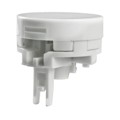 AT4017B - CAP PUSHBUTTON ROUND WHITE