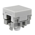 AT484B - CAP PUSHBUTTON SQUARE WHITE