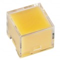 AT3022JD - CAP PUSHBUTTON SQUARE CLR/AMBER