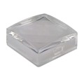 AT3073JB - CAP PUSHBUTTON SQUARE CLEAR/WHT