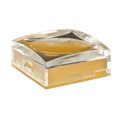 AT3074JD - CAP PUSHBUTTON SQUARE CLR/AMBER