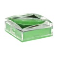 AT3074JF - CAP PUSHBUTTON SQUARE CLEAR/GRN