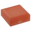 AT3075C - CAP PUSHBUTTON SQUARE RED