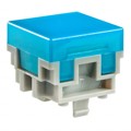 AT476GJ - CAP PUSHBUTTON SQUARE BLUE