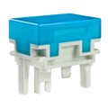 AT4026GJ - CAP PUSHBUTTON RECTANGULAR BLUE