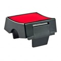 AT4125C - CAP ROCKER RECTANGULAR BLACK/RED