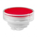 AT4179JC - CAP PUSHBUTTON ROUND CLEAR/RED